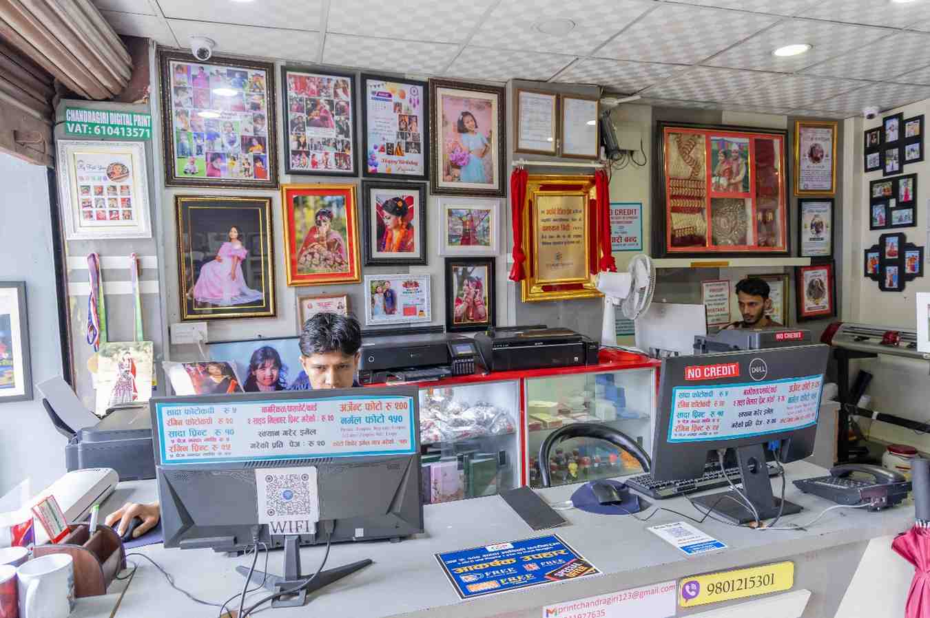 Photocopying, Color Printing, Lamination, Scanning, Email Services